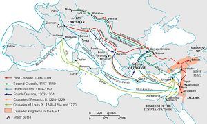 Timeline of Major Events of the Crusades - The Sultan and The Saint